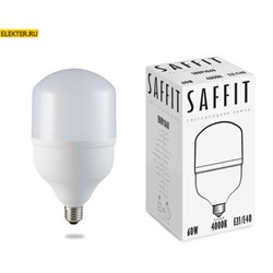 Лампа светодиодная промышленная Feron SAFFIT SBHP1060 E27-E40 60W 4000K арт 55096 55096