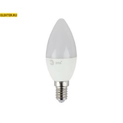 Светодиодная лампочка Е14 11Вт 2700К "Свеча" ЭРА LED B35-11W-827-E14 теплый свет арт Б0032980 Б0032980