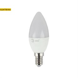 Светодиодная лампочка Е14 11Вт 6000К "Свеча" ЭРА LED B35-11w-860-E14 холодный свет арт Б0032984 Б0032984