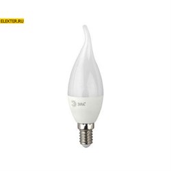 Лампа светодиодная ЭРА LED BXS-5w-840-E14 "Свеча на ветру" арт Б0027968 Б0027968