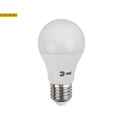 Светодиодная лампочка E27 13Вт 6000К "Груша" ЭРА холодный свет LED A60-13W-860-E27 арт Б0031395 Б0031395