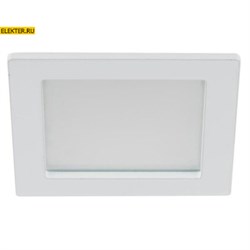 Б0046907 LED 2-12-4K/1 Светильник светодиодный квадратный 12Вт 4000К ЭРА Б0046907