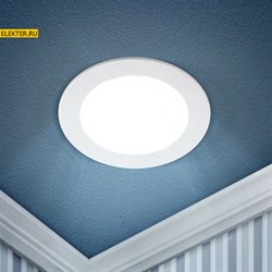 Б0049553 LED 1-18-6K/1 Светильник круглый 18Вт 6500К светодиодный ЭРА Б0049553