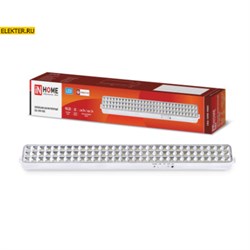 Светильник светодиодный аварийный СБА 1098-90DC 90 LED 2.2Ah lithium battery DC IN HOME арт 4690612029535 4690612029535