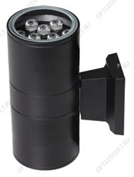 Светильник светодиодный ДБУ- 2х9Вт 6500 800Лм черный