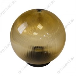 НТУ 02-100-303  , шар золотистый призма D=300 mm (4/32) ЭРА