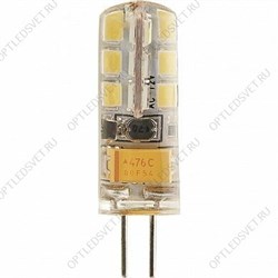 Лампа светодиодная LED 3вт 12в G4 теплый капсульная (LB-422 48LED)