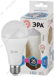 Лампа светодиодная LEDA65-25W-840-E27(диод,груша,25Вт,нейтр,E27) (Б0035335)