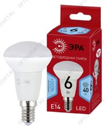 Лампа светодиодная LED 6Вт R50 4000К Е14 нейт рефл не для выкл с подс (Б0020634)