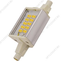 Лампа LED R7s-78мм 6Вт (510Лм) 4200К 230В ecola