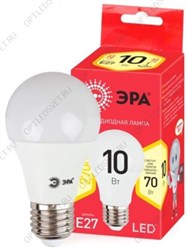 Лампа светодиодная LED A60-10W-827-E27,груша,10Вт,тепл,E27