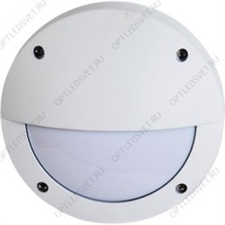 Ecola GX53 LED B4140S светильник накладной IP65 матовый Круг с ресничкой алюмин. 1*GX53 Белый 145x145x65