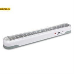 Светильник светодиодный аварийный СБА 1093С 90LED Li-ion DC LLT арт 4680005951291 4680005951291