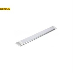 Ecola LED linear IP20 Линейный светодиодный светильник (замена ЛПО) 20W 220V 4200K 600x75x25 арт LSHV20ELC LSHV20ELC