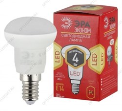 Лампа светодиодная LED 4Вт R39 2700К Е14 тёпл рефл не для выкл с подс