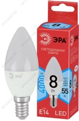 Лампа светодиодная LED B35-8W-840-E14,свеча,8Вт,нейтр,E14