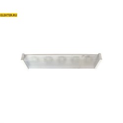 Ecola Light GX53 LED ДПО12-2x8-002 Светильник прямоугольный накладной 5xGX53 матовый белый 638x165x70 арт TR53L5ECA TR53L5ECA