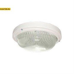 Ecola Light GX53 LED ДПП 03-18-003 Светильник Круг накладной 3xGX53 прозр стекло IP65 белый 280x280x90 арт TR53T3ECR TR53T3ECR