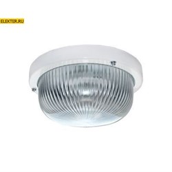 Ecola Light GX53 LED ДПП 03-7-001 Светильник Круг накладной 1xGX53 прозр. стекло IP65 белый 185x185x85 арт TR53T1ECR TR53T1ECR