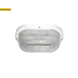 Ecola Light GX53 LED ДПП 03-9-002 Светильник Овал накладной 2xGX53 прозр стекло IP65 белый 280x175x105 арт TL53T2ECR TL53T2ECR