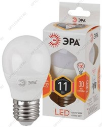 Лампа светодиодная LEDP45-11W-827-E27(диод,шар,11Вт,тепл,E27)