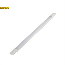 Ecola LED linear IP65 Тонкий линейный светодиодный светильник (замена ЛПО) 40W 220V 4200K 1245x60x30 арт LSTV40ELC LSTV40ELC