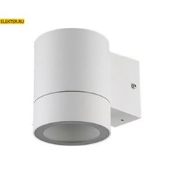 Ecola GX53 LED 8003A Светильник накладной IP65 прозрачный Цилиндр металл. 1xGX53 Белый матовый 114x140x90 арт FW53C1ECH FW53C1ECH