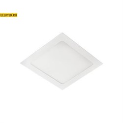 Ecola LED downlight Встраиваемый квадратный даунлайт с драйвером 15W 220V 4200K 195x195x20 арт DSRV15ELC DSRV15ELC