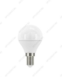 Лампа светодиодная LED 5Вт Е14 CLP40 FR белый, матовая шар OSRAM