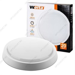 Светодиодный светильник WOLTA DBO01-20-6.5K 20Вт 6500К КРУГ