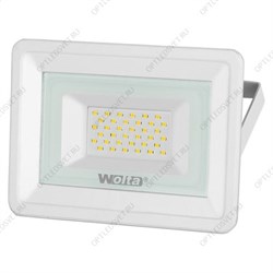 Светодиодный прожектор WOLTA WFL-30W/06W 30Вт 5500К IP65 Белый