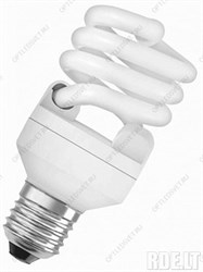 Лампа энергосберегающая КЛЛ 23/827 E27 D54х119 миниспираль Osram (916241)