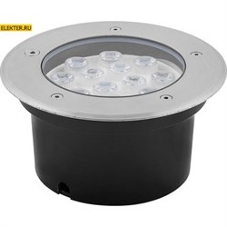 Светодиодный светильник тротуарный (грунтовый) Feron SP4114 12W RGB 230V IP67 арт 32023 32023