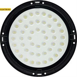 Светильник складской Feron AL1004 IP65 150W 120° 6400K "High bay" 2835 SMD AC175-265V/50Hz, черный 260x88мм арт 41203 41203