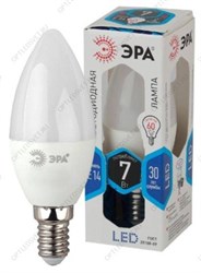 Лампа светодиодная Эра LED B35-7W-840-E14 (диод, свеча, 7Вт, нейтр, E14) (Б0020539)