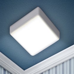 Б0054341 LED 16-24-6K Светильник светодиодный накладной квадратный 24Вт 6500К ЭРА Б0054341