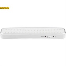 Светильник аккумуляторный, 60LED AC/DC, белый, EL121 арт 12671 12671