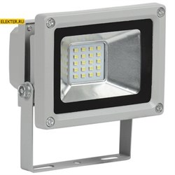 Прожектор светодиодный СДО 05-10 SMD IP65 серый IEK арт LPDO501-10-K03 LPDO501-10-K03