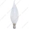 Ecola candle   LED Premium  8,0W 220V  E14 2700K прозрачная свеча на ветру с линзой (композит) 130x3 - фото 35748