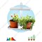 Светильник светодиодный для выращивания растений FITO-20W-QLED-W ЭРА - фото 37050