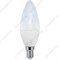 Ecola candle   LED Premium  8,0W 220V  E14 4000K прозрачная свеча  с линзой (композит) 105x37 - фото 37379