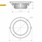 Б0049697 SDL-10-90-30K-W25 Светильник даунлайт встраиваемый круглый 25Вт 3000К 2250Лм D195x65 ЭРА Б0049697 - фото 47585
