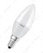 Лампа светодиодная LED 5.4Вт E14 LS CLB40 тепло-белый прозрачная свеча OSRAM - фото 48223