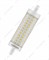 Лампа светодиодная LED 15W R7S PARATHOM LINE 118 CL 125 (замена 125Вт)dim,теплый белый свет Osram - фото 48717