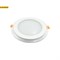 Ecola LED downlight Встраиваемый круглый даунлайт со стеклом и подсветкой с драйвером 6W 220V 2700K 100x35 арт DGRW60ELC DGRW60ELC - фото 4973