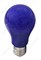 Ecola classic   LED color 12,0W A60 220V E27 Blue Синяя 360° (композит) 110x60 - фото 52844